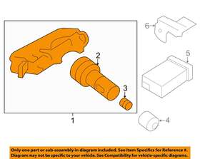 529332S510 HYUNDAI OEM Tire Pressure Sensor Tucson