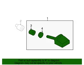 40700-9DJ0A INFINITI Tpms Sensor QX60 #2