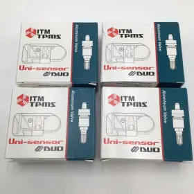 451212 ITM TPMS Set Tire Pressure Sensor Rubber Infiniti