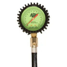 32305 JOES RACING Glow Dial Tire Water Pressure Gauge