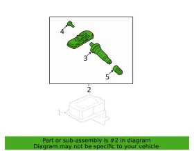 52940-XXXX-XH KCA Tpms Sensor Hyundai Kia