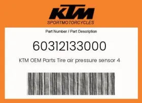 60312133000 KTM Tire Air Pressure Sensor Cpl
