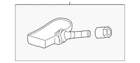 LR086929 LAND-ROVER Tire Pressure Sensor