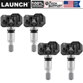 Launch H01so855 4x Universal 315mhz 433mhz Tire Pressure Sensor Tsensor-05s Programmable
