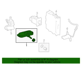 42607-0E100 LEXUS Tpms Sensor #2