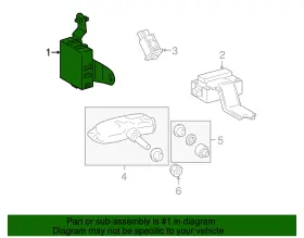 89769-48021 LEXUS Control Module RX400H #2