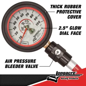 52-52053 LONGACRE Tire Water Pressure Gauge #2