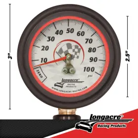 52-52053 LONGACRE Tire Water Pressure Gauge #3