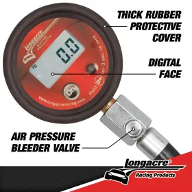 52-53036 LONGACRE Digital Tire Water Pressure Gauge #2