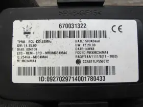 670031322 MASERATI Ghibli Tmps Tire Pressure Sensor Monitor #3