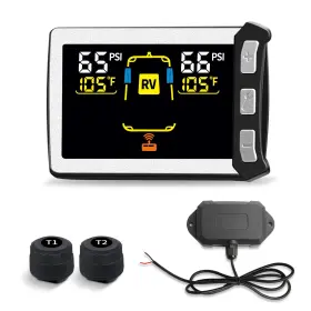 Masoll Xm Rp12 Mzs3 Rv/trailer Tire Pressure Monitoring System Monitor With Masoll Xm Rp12 Mzs3 Rv/trailer Tire Pressure Monitoring System Monitor With