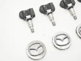 MX-5 MAZDA Tpms Tire Pressure Sensor Set Center Caps Miata #2