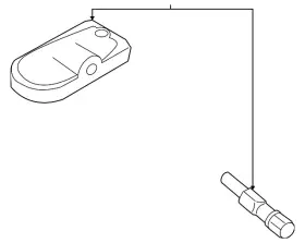 BDMC-37-140 MAZDA Tire Pressure Sensor