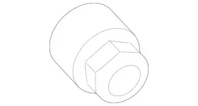 000-401-09-14 MERCEDES Valve Nut