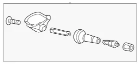 4250G122 MITSUBISHI Tire Pressure Sensor