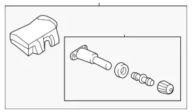 4250G326 MITSUBISHI Tire Pressure Sensor Monitoring Tpms