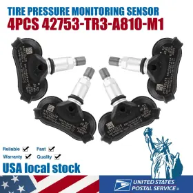 42753-TR3-A810 MODIGT Set Tire Pressure Sensor Tpms Honda