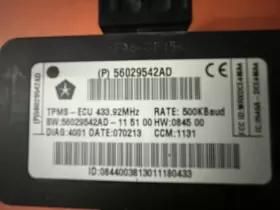 56029543AD MOPAR Tire Pressure Monitoring Module Dodge #2 56029543AD MOPAR Tire Pressure Monitoring Module Dodge #2