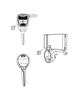 68025094AF MOPAR Tire Pressure Monitoring Receiver Liberty