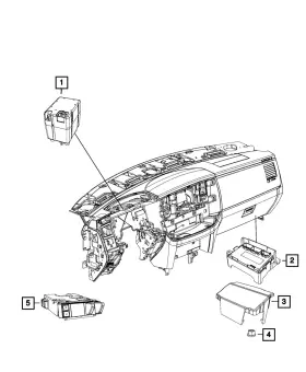 68252600AB MOPAR Wireless Ignition Node Receiver