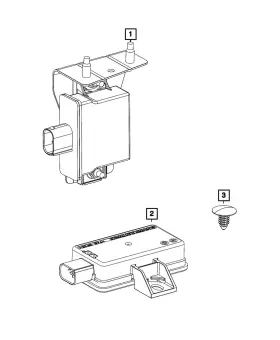 68530444AC MOPAR Control Module Receiver