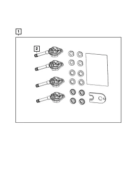68601415AA MOPAR Tire Pressure Sensor 1500