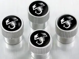 82213718AB MOPAR Valve Stem Caps Abarth