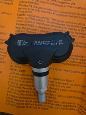 921168C NAPA Tire Pressure Sensor Monitoring
