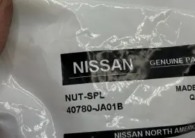 40780-JA01B NISSAN Tpms Sensor Nut