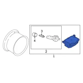 407006RA0B NISSAN OE Tire Pressure Sensor Monitoring Tpms 407006RA0B NISSAN OE Tire Pressure Sensor Monitoring Tpms