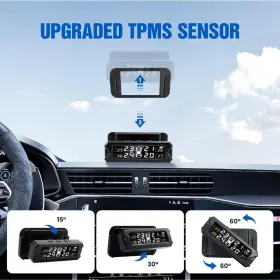 TD-50 OBDRESOURCE Tire Pressure Monitoring Wireless Solar #3
