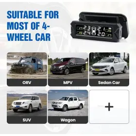 TD-50 OBDRESOURCE Tire Pressure Monitoring Wireless Solar