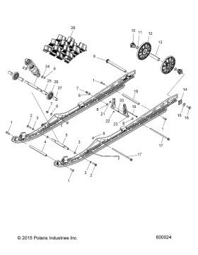 5415140 POLARIS Sngl Pwdr Track #3