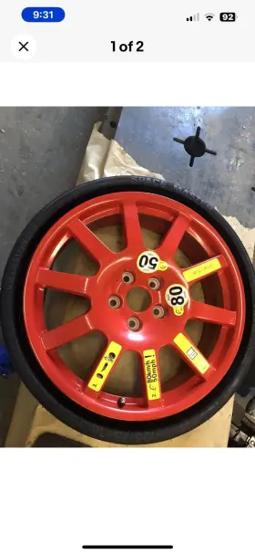 1667890 PORSCHE Macan Spare Tire