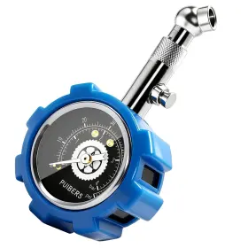 Puibers Pb010-blue Tire Pressure Gauge 60 Psi/ 4bar Gauges For 1.5 Inch Puibers Pb010-blue Tire Pressure Gauge 60 Psi/ 4bar Gauges For 1.5 Inch