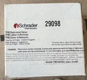 29098 SCHRADER AUTOMOTIVE Tpms Sensor Clamp Honda Acura