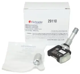 Schrader Automotive 29110 Aluminum Clamp-in Variable Angle 433 Mhz Tpms Sensor For Nissan
