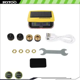 SCT1562DF5204 SCITOO Rv Tire Pressure Sensor Tpms Solar Alarm