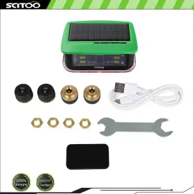 SCT1602DF9208 SCITOO Rv Tire Pressure Sensor Tpms Solar Alarm