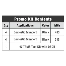 TPM9014 STANDARD IGNITION Tire Pressure Sensor Monitoring #2