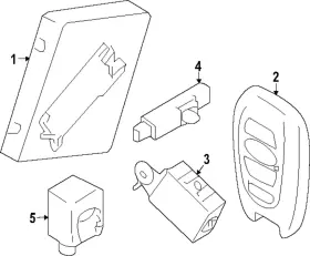 88035FL02C SUBARU Receiver
