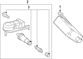 9094205043 SUBARU Solterra Valve Stem