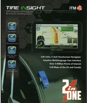 08201 THE WHEEL GROUP ITM Retrofit Tpms Uni Sensor Navigation #2
