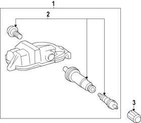 42607-76020 TOYOTA Tpms Sensor