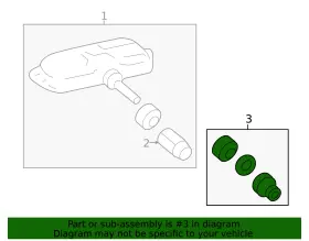 90942-A5005 TOYOTA Pressure Sensor Monitoring #2