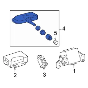 4260704011 TOYOTA OE Tire Pressure Sensor Monitoring Tpms