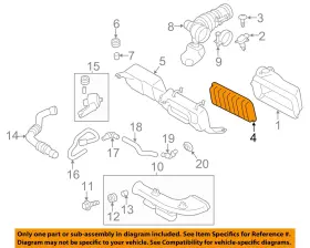 SU00306405 TOYOTA OEM Engine Air Cleaner Filter