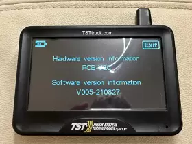 TST-770-D TRUCK SYSTEMS TECHNOLOGIES Screen Tire Monitoring #2