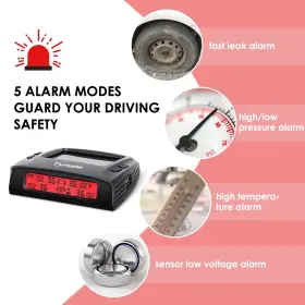 M7-3 TYMATE Rv Tire Pressure Monitoring Tpms Monitor #3