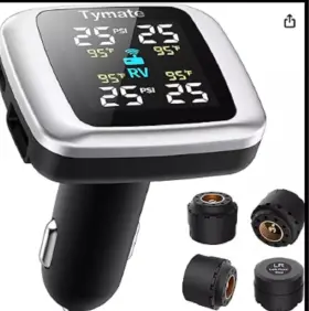 AMZ-B0CPPDR25B TYMATE Tire Pressure Monitoring Wireless Tpms